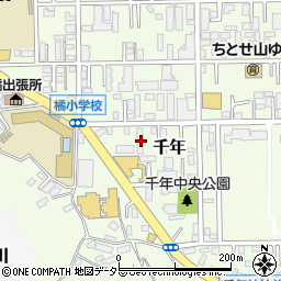 神奈川県川崎市高津区千年823周辺の地図