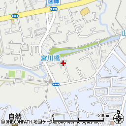 宮川橋周辺の地図