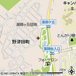 東京都町田市野津田町3208周辺の地図