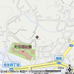 東京都町田市図師町697周辺の地図