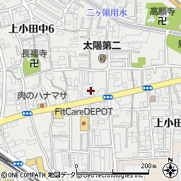キックボクシング・リアルディール武蔵小杉ジム周辺の地図