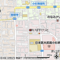 小杉町アパートメントハウスＢ棟周辺の地図