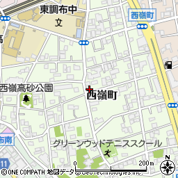 東京都大田区西嶺町11-22周辺の地図