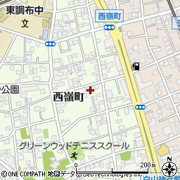 東京都大田区西嶺町12-7周辺の地図