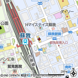 魚民 蘇我東口駅前店周辺の地図