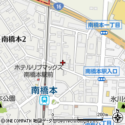 八剣伝 南橋本店周辺の地図