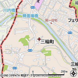 東京都町田市三輪町1783周辺の地図