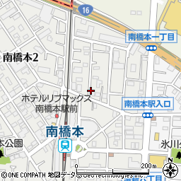 炭火焼 八剣伝 南橋本店周辺の地図