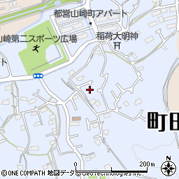 東京都町田市山崎町821周辺の地図