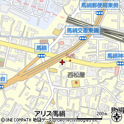 島崎商店馬絹店周辺の地図