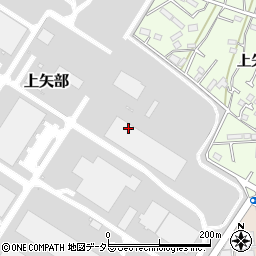 神奈川県相模原市中央区上矢部周辺の地図
