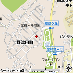 東京都町田市野津田町3210-222周辺の地図