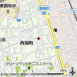 東京都大田区西嶺町12-9周辺の地図