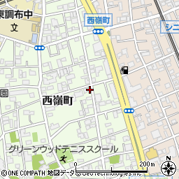 東京都大田区西嶺町12-10周辺の地図