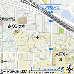 砂子工務店周辺の地図