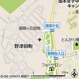 東京都町田市野津田町3210-209周辺の地図