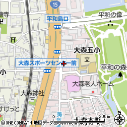 ヤマザキＹショップ平亀店周辺の地図