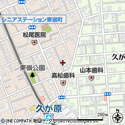東京都大田区東嶺町24-13周辺の地図