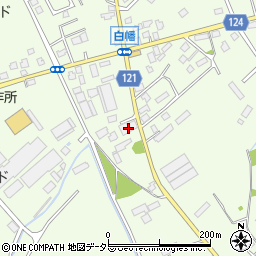 千葉県山武市白幡1605周辺の地図