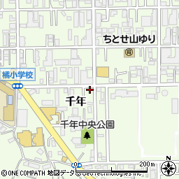 神奈川県川崎市高津区千年811-27周辺の地図
