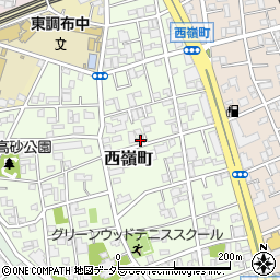東京都大田区西嶺町11-17周辺の地図