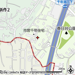 神奈川県川崎市高津区千年1227-3周辺の地図