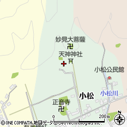 京都府宮津市小松172周辺の地図