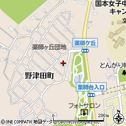 東京都町田市野津田町3210-357周辺の地図