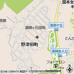 東京都町田市野津田町3210-118周辺の地図
