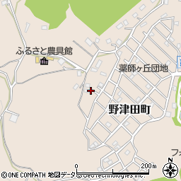 東京都町田市野津田町3472周辺の地図