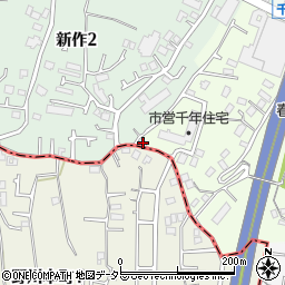 神奈川県川崎市高津区千年1229周辺の地図