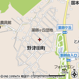 東京都町田市野津田町3210-106周辺の地図