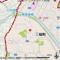 東京都町田市三輪町1824周辺の地図