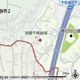 神奈川県川崎市高津区千年1227周辺の地図
