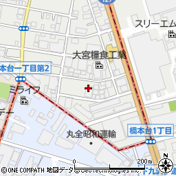 神奈川県相模原市緑区橋本台1丁目31周辺の地図