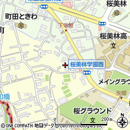 東京都町田市矢部町2845周辺の地図