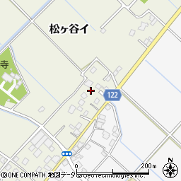 千葉県山武市松ヶ谷イ3060周辺の地図