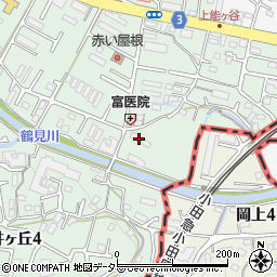 東京都町田市大蔵町97周辺の地図