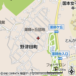 東京都町田市野津田町3210-166周辺の地図