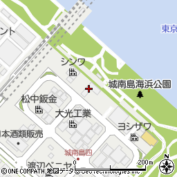 東京いすゞ自動車株式会社　城南島サービスセンター周辺の地図