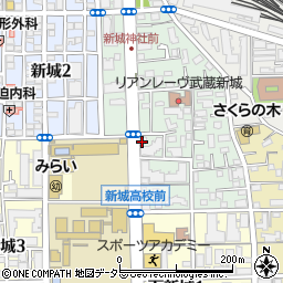 株式会社ボニー　京浜営業所周辺の地図