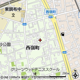 東京都大田区西嶺町11-15周辺の地図