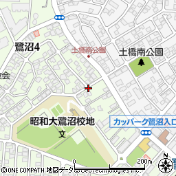 飯沼邸_宮前区駐車場周辺の地図