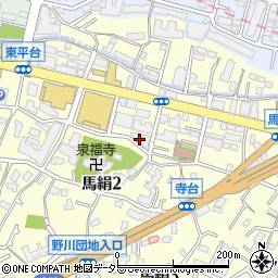 コスモ宮崎台アバンシード周辺の地図