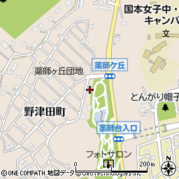東京都町田市野津田町3210-243周辺の地図