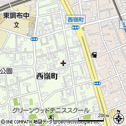 東京都大田区西嶺町11-14周辺の地図