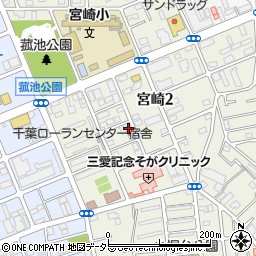 エミール宮崎周辺の地図