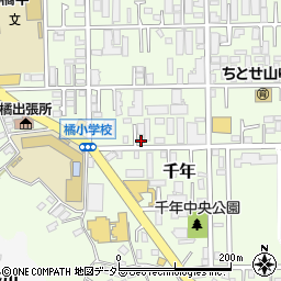 神奈川県川崎市高津区千年839周辺の地図
