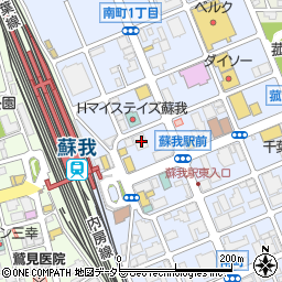 ライフケア蘇我会堂周辺の地図