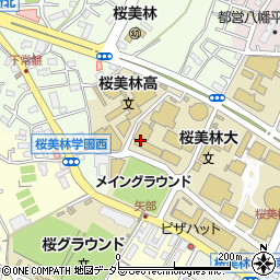 東京都町田市常盤町3758周辺の地図